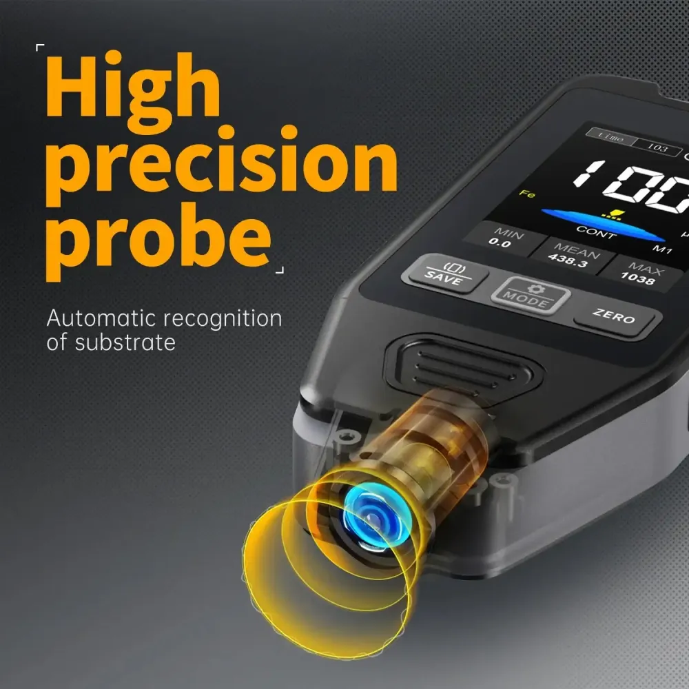 Fnirsi Ctg-20 Car Paint Thickness Gauge 0-1400um Coating