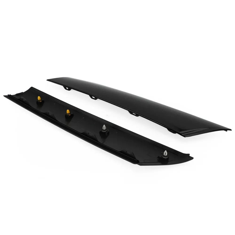 2x foran en søyle svart frontrute Post trims 51137272583/84 Fit Mini R55 R56 51137272583/84 generisk