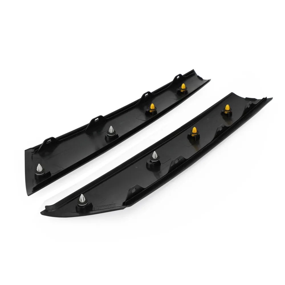 2x foran en søyle svart frontrute Post trims 51137272583/84 Fit Mini R55 R56 51137272583/84 generisk