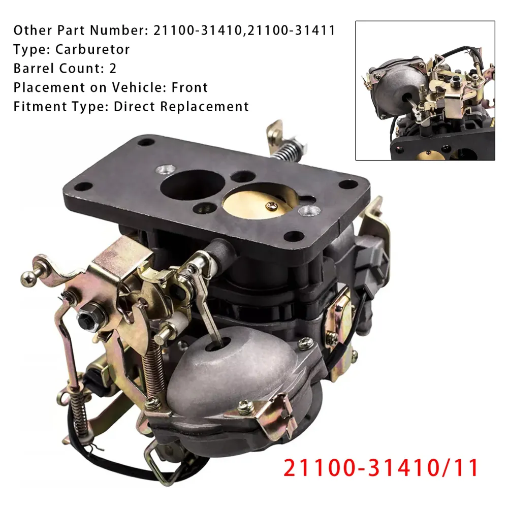 Forgasser 21100-31410/11 Toyota Hilux Corona Toyoace 12R I4 Motor