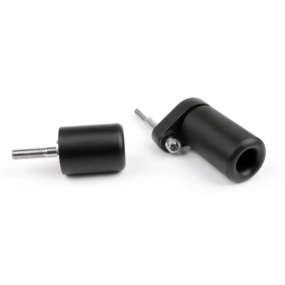 Frame Sliders Crash Protector Kawasaki ZX6R 2007-2008 Ingen kutt svart generisk