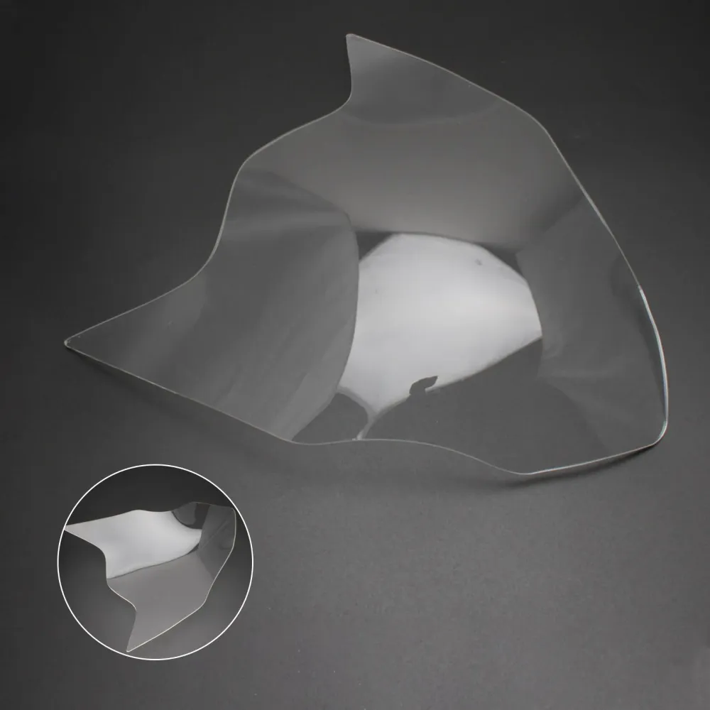 Front frontlysbeskyttelse passer Suzuki GSX-R 600 GSX R 600 14-20? Røyk generisk