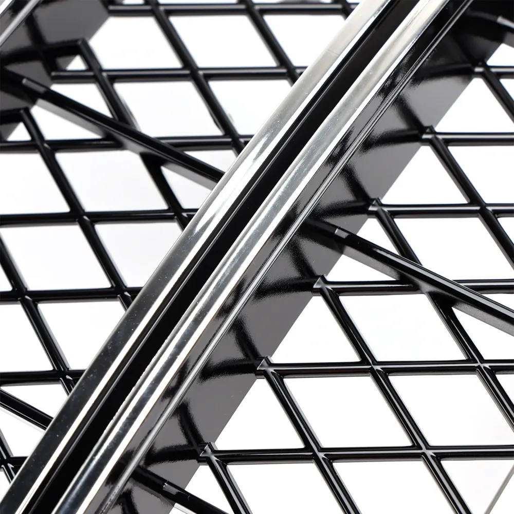 Front Grille Grill Mesh Chrome Mercedes Benz GLK X204 2013-2015 GT