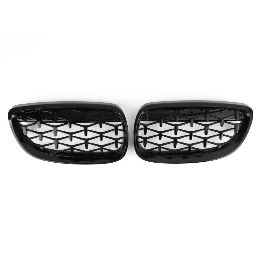 Front nyregitter grill passet BMW 2007-2010 E92 E93 328i 335i 2dr Meteor svart generisk