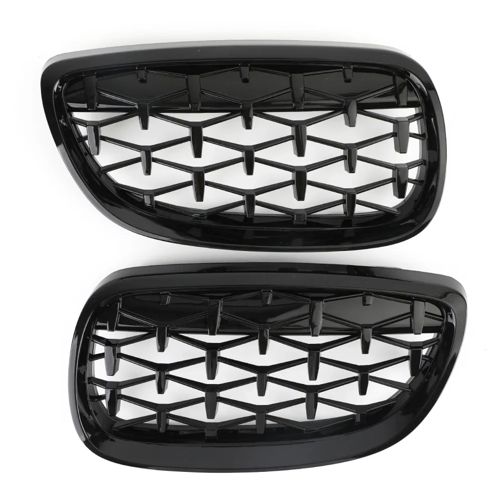 Front nyregitter grill passet BMW 2007-2010 E92 E93 328i 335i 2dr Meteor svart generisk