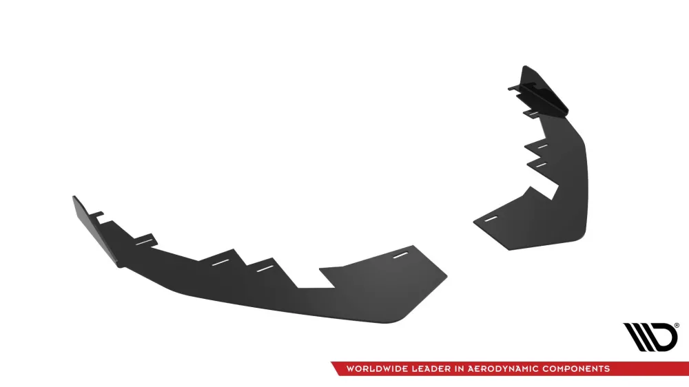 Frontfanger Vinger (Canards) Audi A3 S-Line Sedan