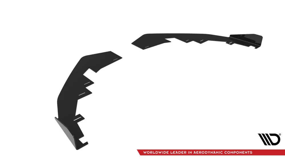 Frontfanger Vinger (Canards) Audi A3 S-Line Sedan