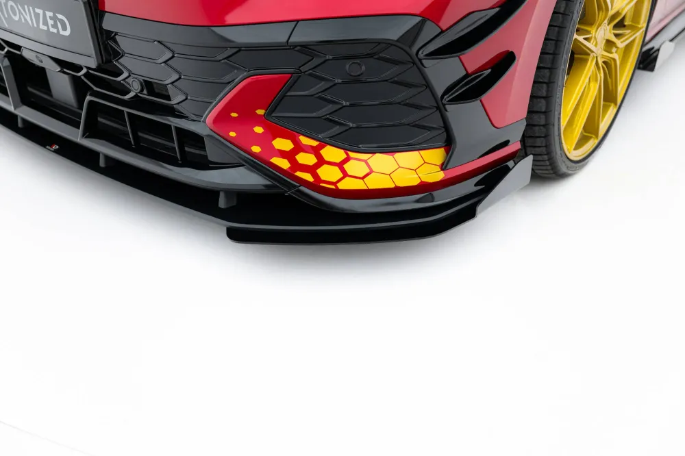 Frontfanger Vinger (Canards) VW Golf GTI CLubsport MK8 Facelift