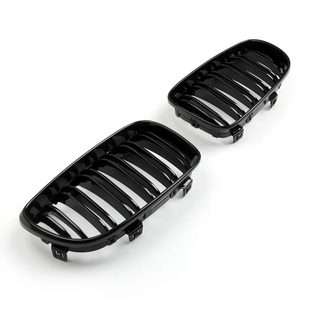 Frontgitter BMW 1-serie E81 E87 E82 E88 128i 135i 2008-2012 Glans Black Generic