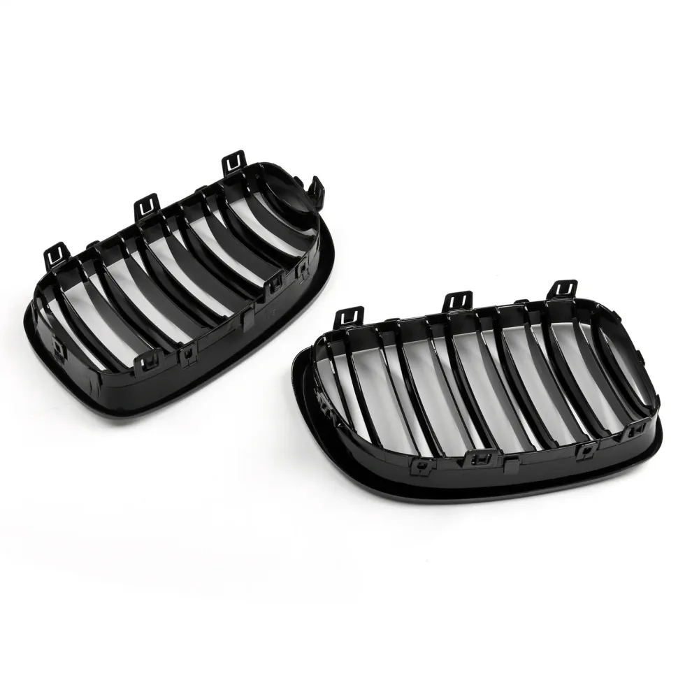 Frontgitter BMW 1-serie E81 E87 E82 E88 128i 135i 2008-2012 Glans Black Generic