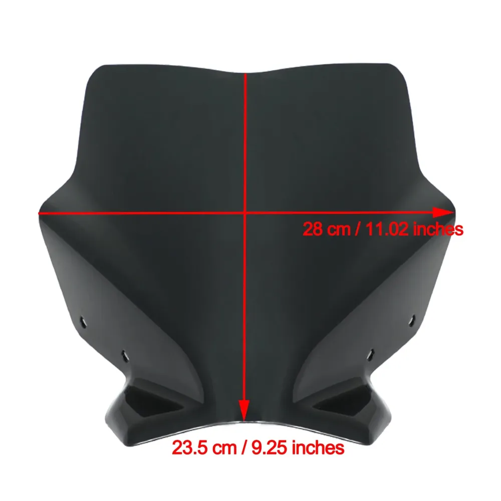 Frontrute frontrute passer Ducati Monster 821 1200 1200S 1200R 2014-2020 generisk