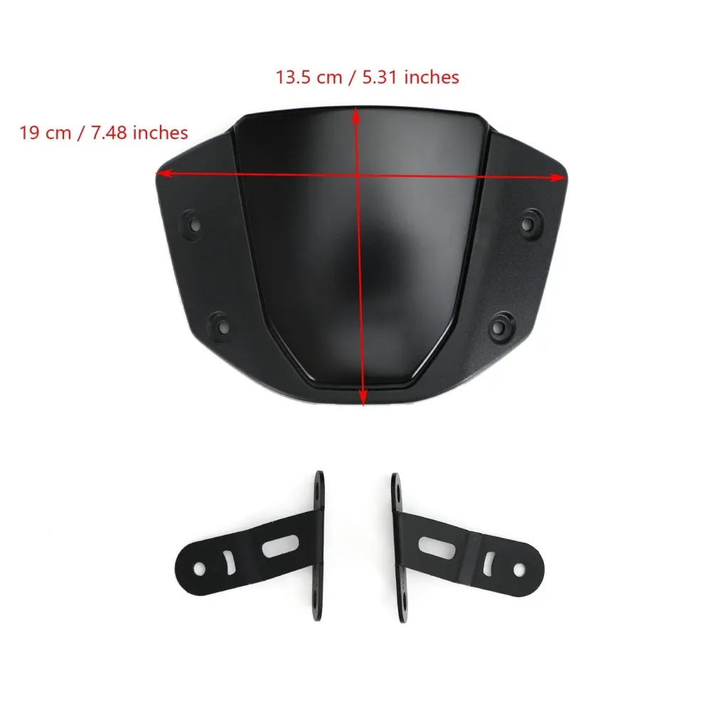 Frontrute frontrutebeskytter passet Honda CB125R CB250R CB300R 2018-2020