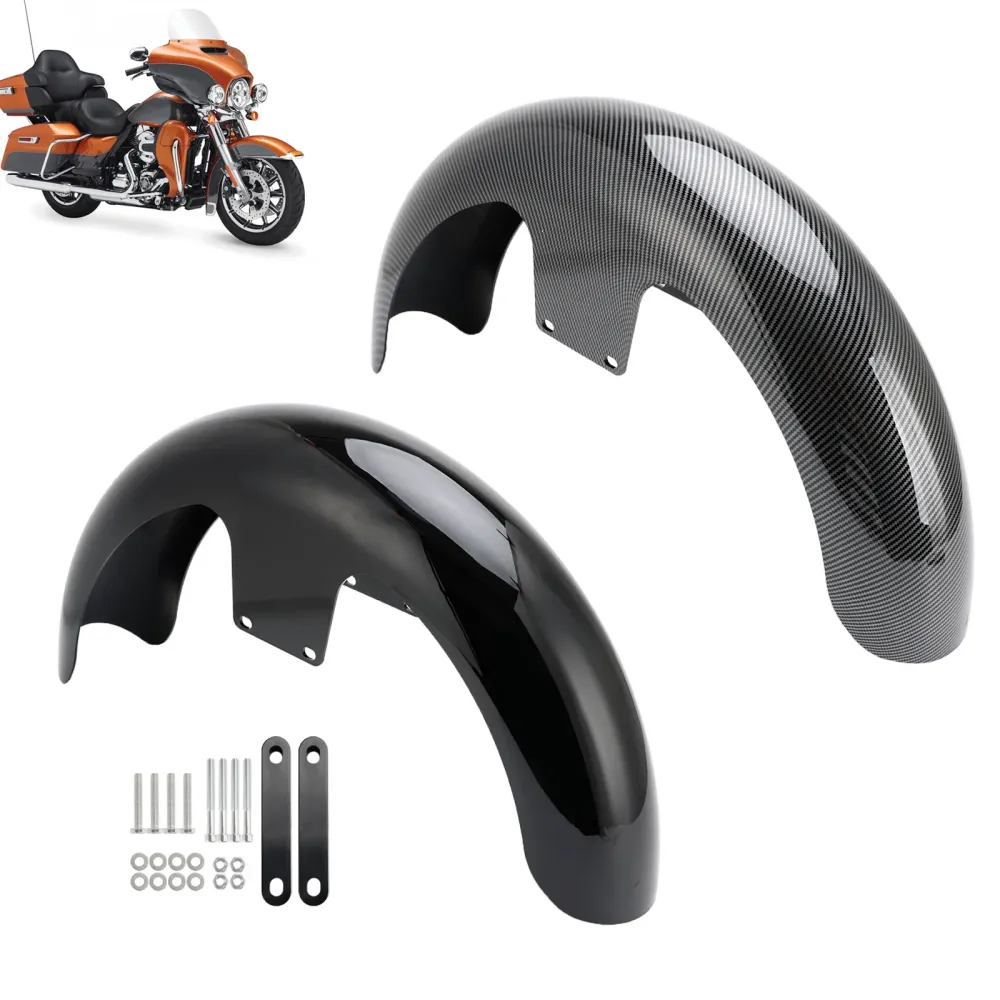 19" Frontskjerm med ABS-folie Touring Electra Street Road Glide Baggers FLHT FLHR
