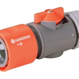 Gardena, Adapter med ventil 13 mm slanger, 01301