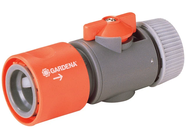 Gardena, Adapter med ventil 13 mm slanger, 01301