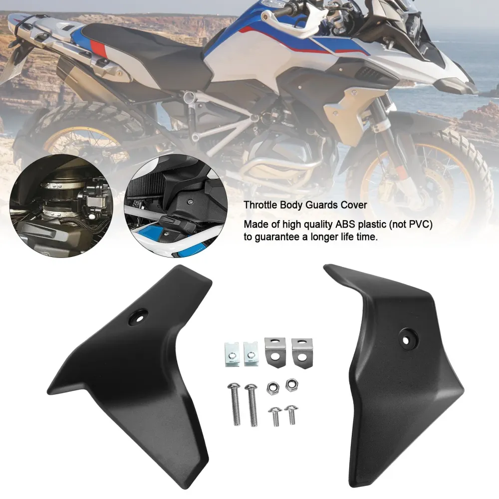 Gass kroppsvakter dekker beskytter BMW R1250GS R1200GS 2017-2021 Svart generisk