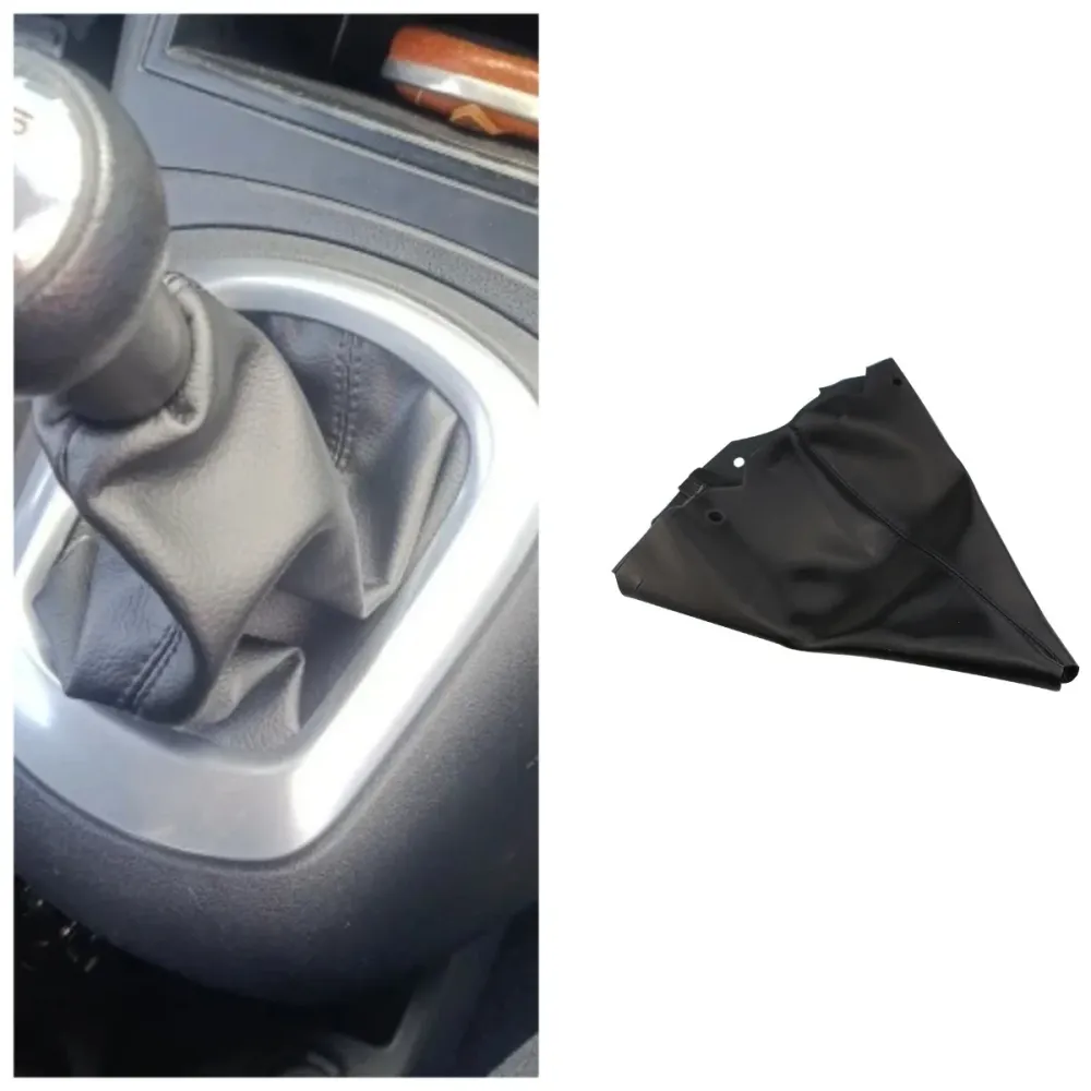 Gear Knob Gaiter Boot Case Peugeot 206 PU Leather Universal Fit Easy Install