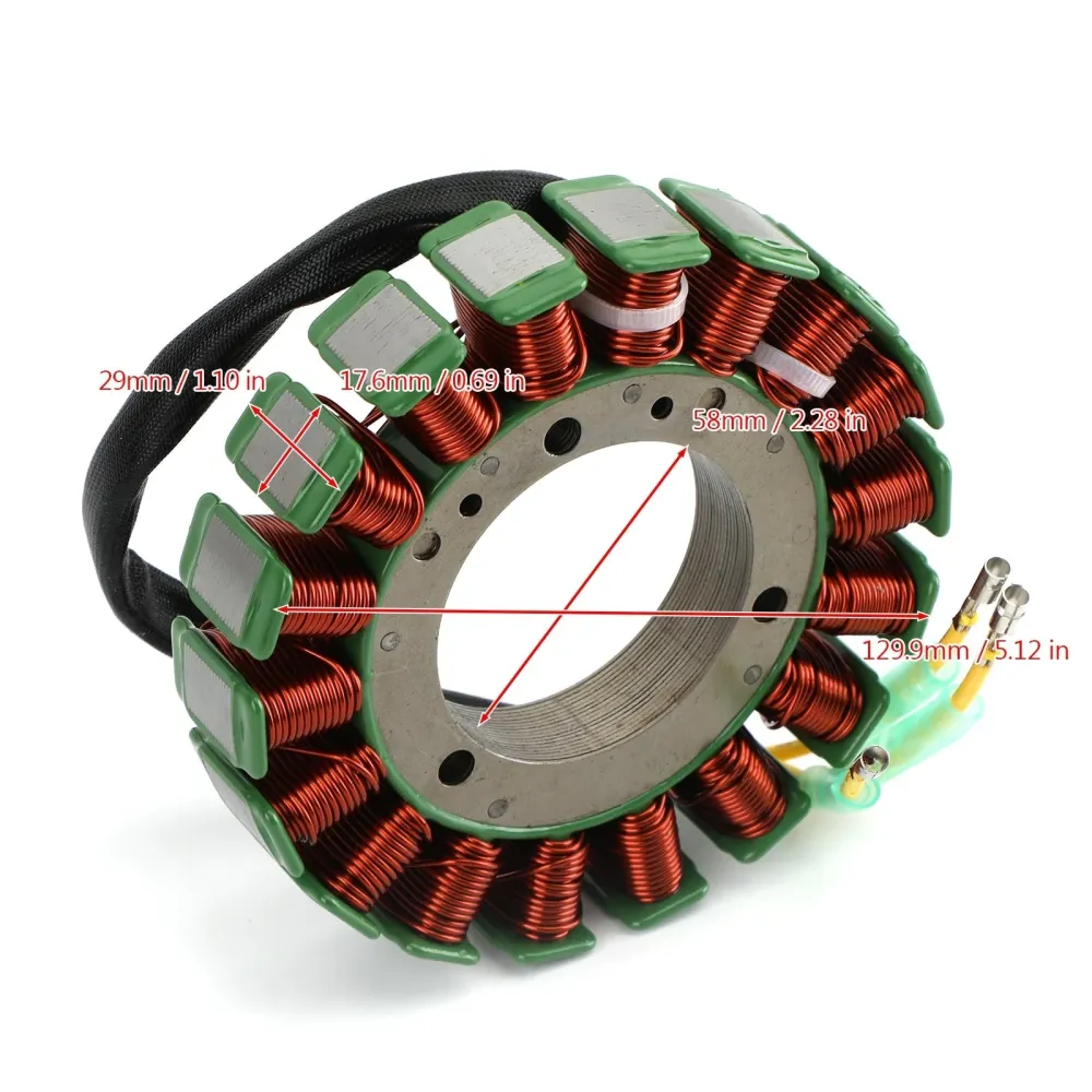 Generator Magneto Stator Tohatsu 40 50 70 90 HP 2002-2011 #.3Y9-06123-0