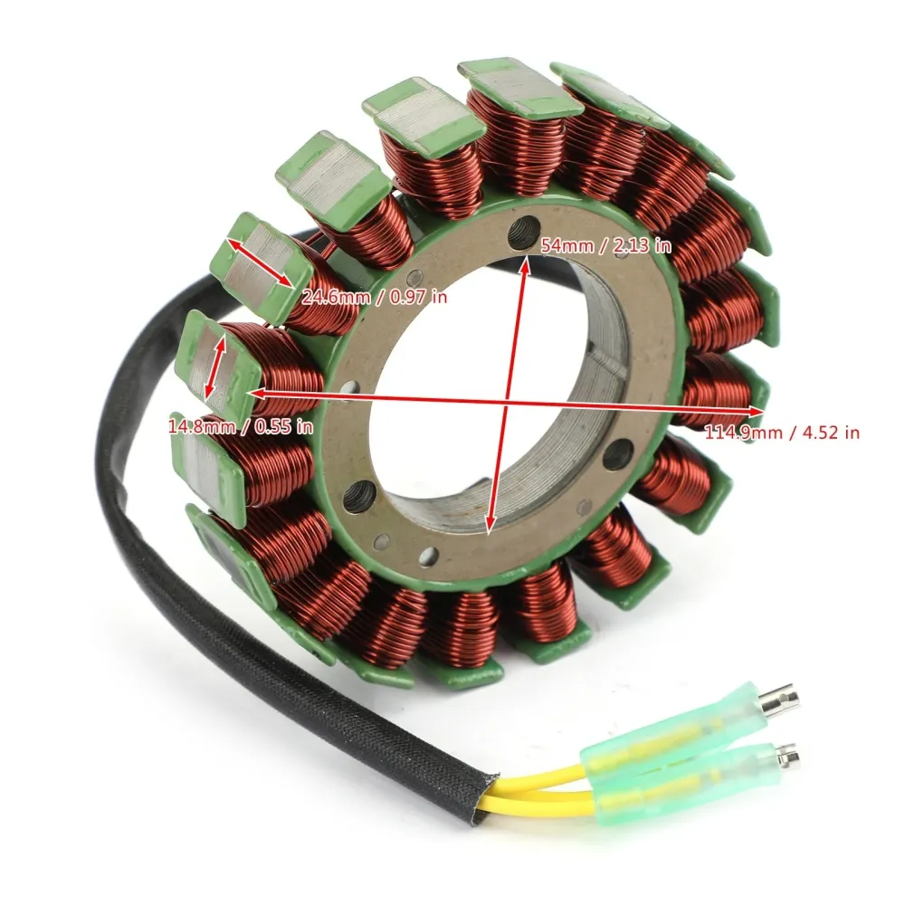 Generator Magneto Stator Tohatsu 30HP MFS30A/B 25HP MFS25A MFS25B 02-2009 Generisk