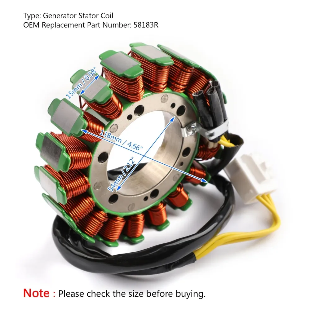 Generator Stator Coil-generator Fit Gilera GP800 2008-2013 58183R