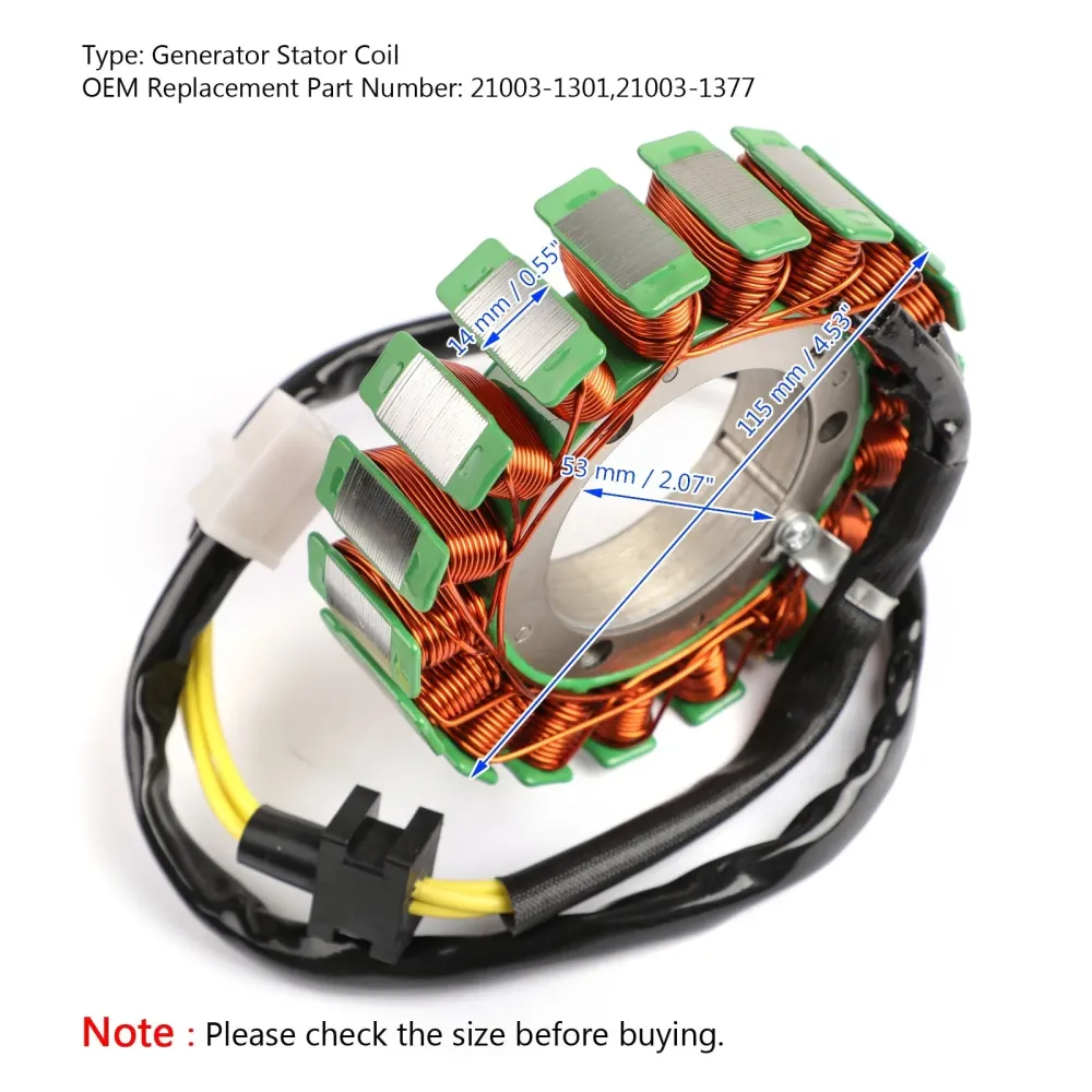 Generator Stator Coil-generator Fit Kawasaki Vulcan 1500 VN1500 Classic 1996-1998