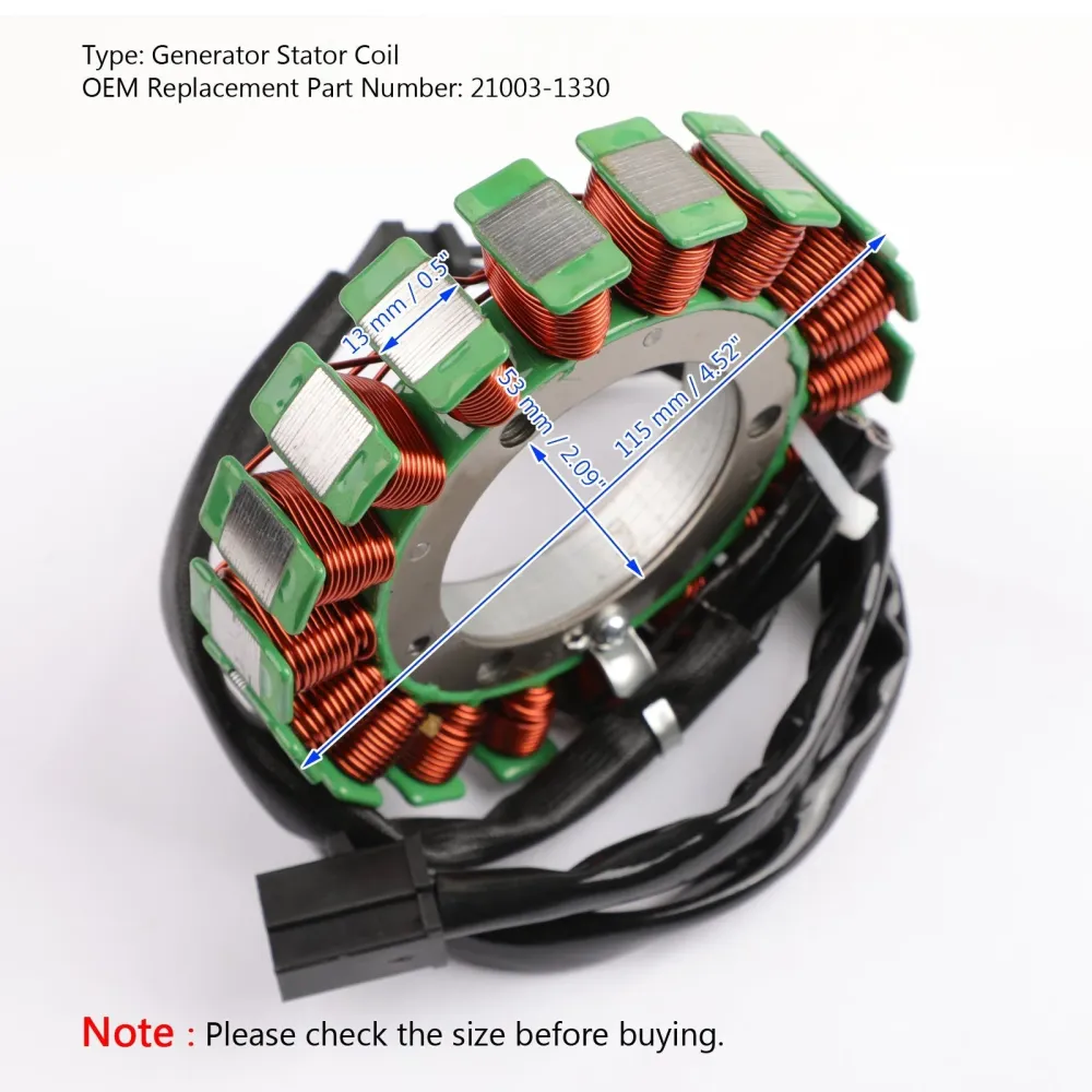 Generator Stator Coil-generator Fit Kawasaki ZX6R Ninja ZX-6R 1998-1999
