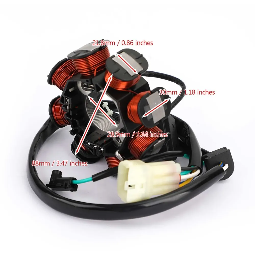 Generatorstatorgenerator Fit Kawasaki KLX 150 L BF 14-18 D-Tracker 2016