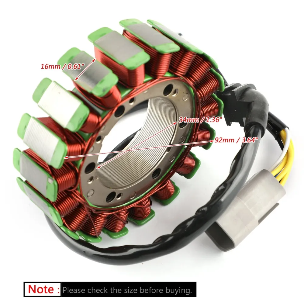 Generatorstatorspole Can-Am Quest 500 650 4x4 02-04 Bombardier 420296325 Generisk