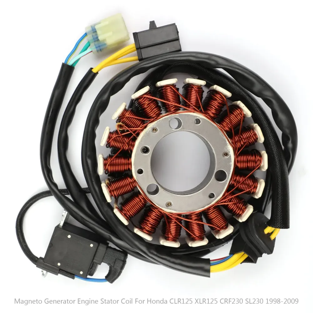 Generatorstatorspole CLR125 XLR125 98-03 CRF230 SL230 02-09 31120-KFB-841 Generisk