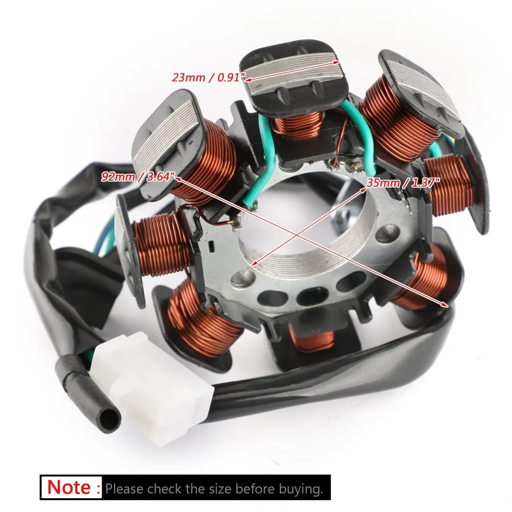 Generatorstatorspole Honda CRF150F 2006-2017 Repl.# 31120-KPT-A01 generisk