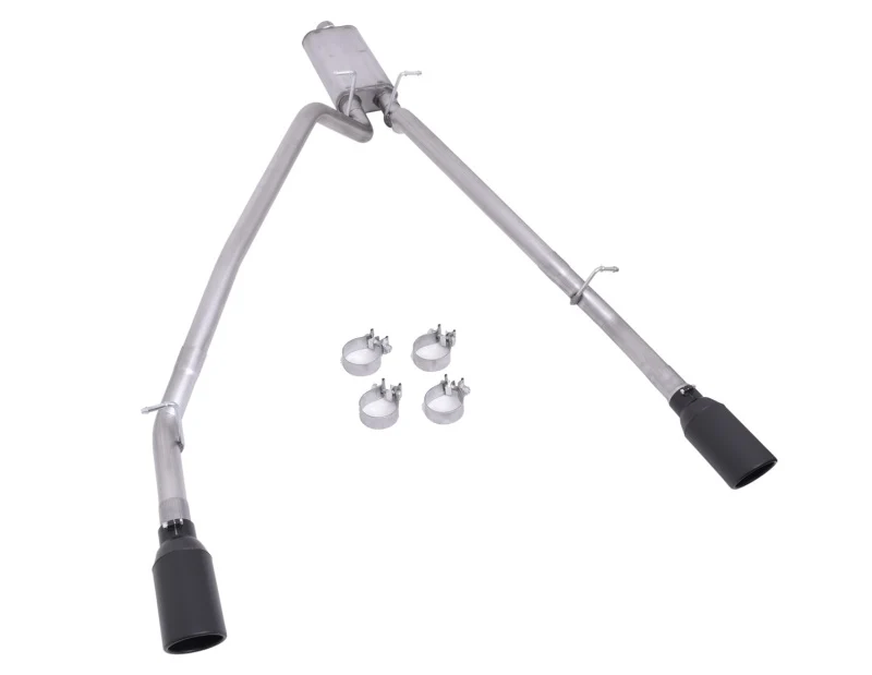 Gibson 2025 Ram 1500 3.0L I6 DOHC 2.5in Cat-Back Dual Split Exhaust - Black