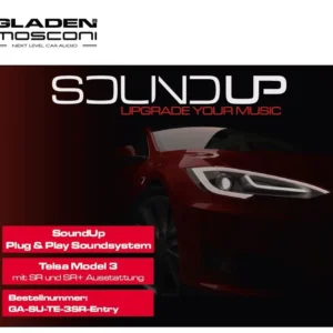 GLADEN SoundUP Tesla Model 3, GA-SU-TE-3SR-ENTRY