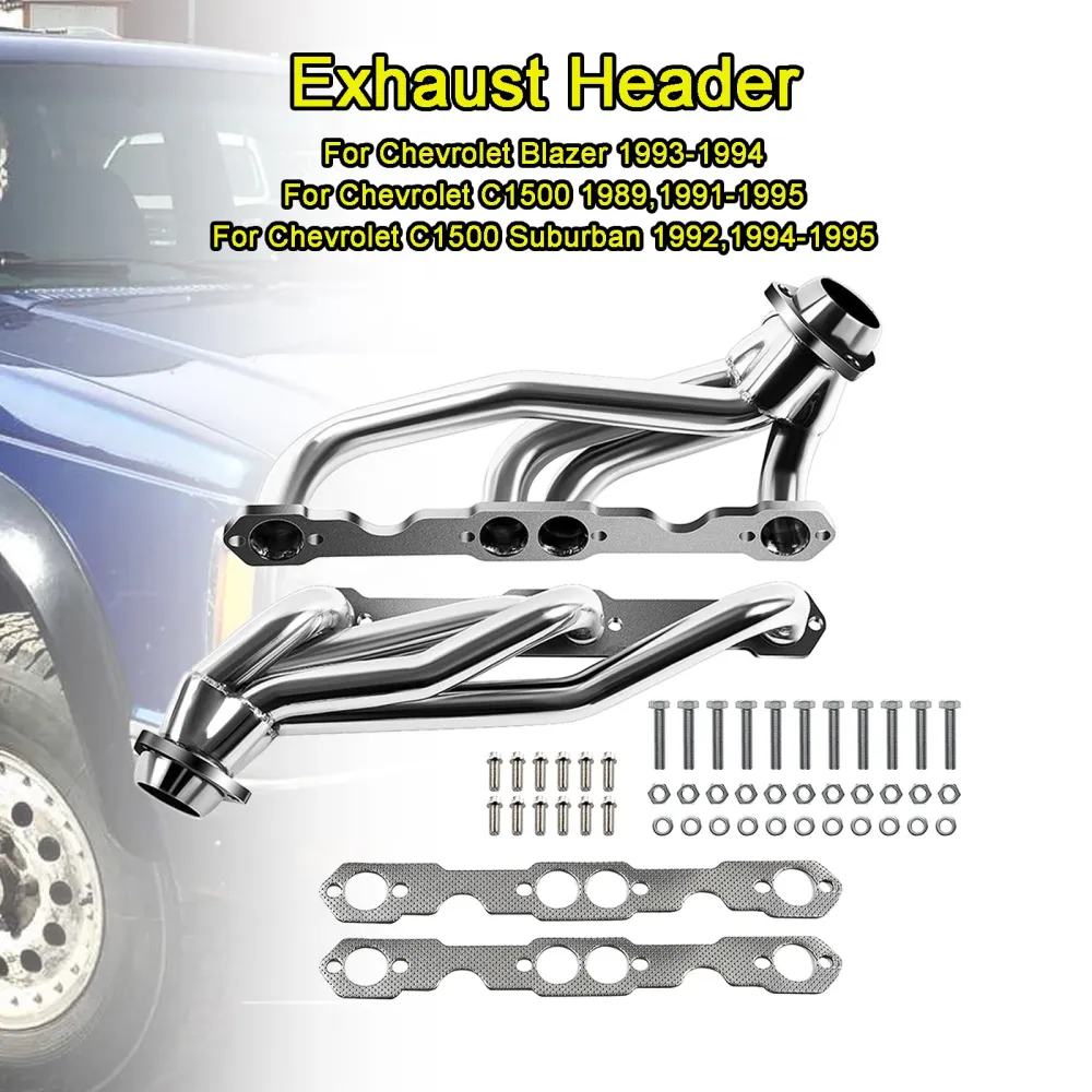 Header eksosmanifold Fit Chevy Blazer 1993-1994 Fit Chevy C1500 1991-1995