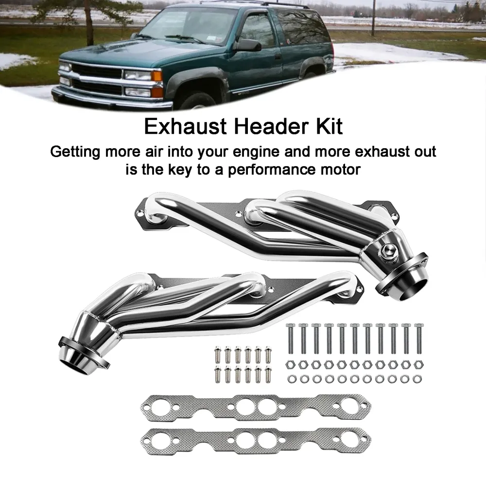 Header eksosmanifold Fit Chevy Blazer 1993-1994 Fit Chevy C1500 1991-1995