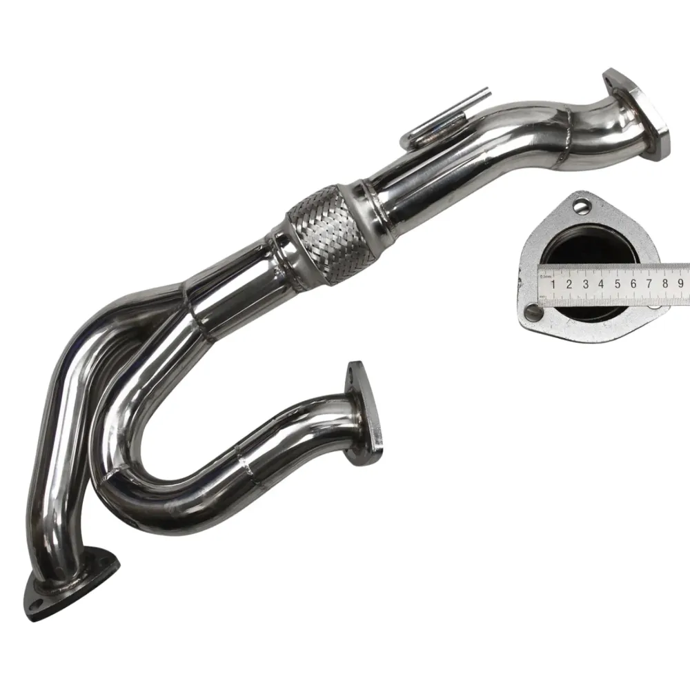 Header manifold eksos passform nissan altima vq35de v6 3.5 02-06 manuelle modeller