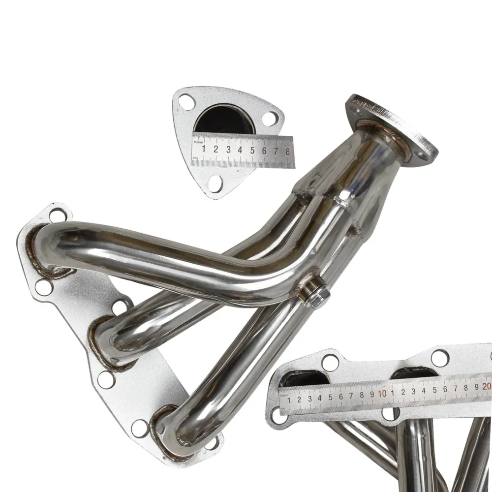 Header manifold eksos passform nissan altima vq35de v6 3.5 02-06 manuelle modeller