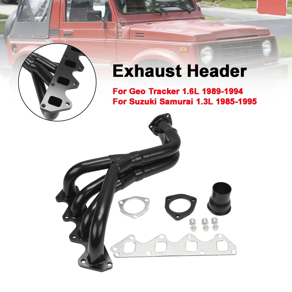 Header manifold eksos passform suzuki samurai sidekick 1.3L 1.6L Fit Geo Tracker