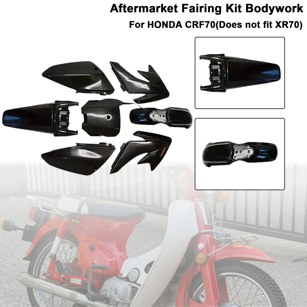 Honda CRF70 Dirt Bike Body Plastic Kit Fender Fairing
