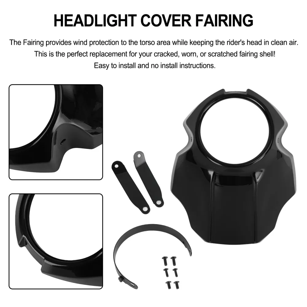 Hovedlys Fairing Windshield Cover Yamaha XVS 950 Spec Bolt 950 2014-2020 generisk