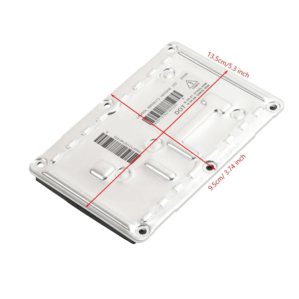 Hovedlys HID Ballast Control Unit Module 4 Pin 3D0907391B Audi A4 Volvo