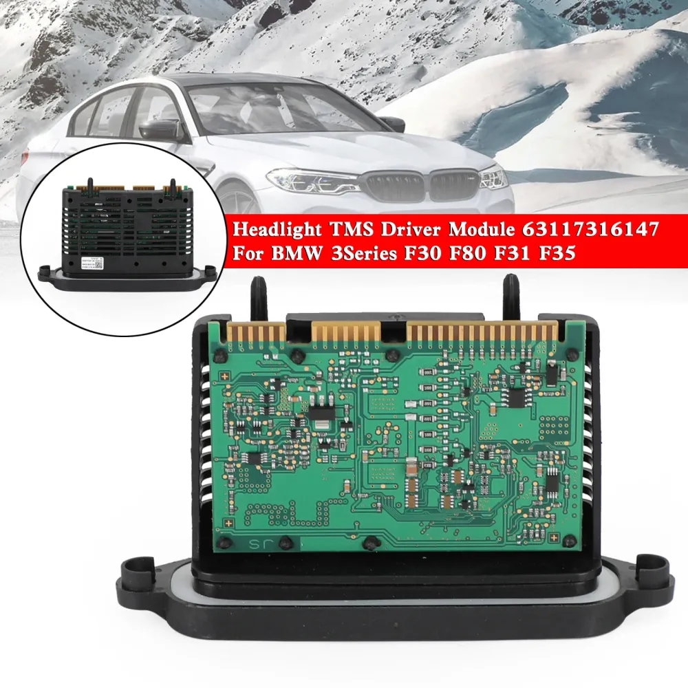 Hovedlys TMS Driver Module 63117316147 BMW 3 -serie F30 F80 F31 F35