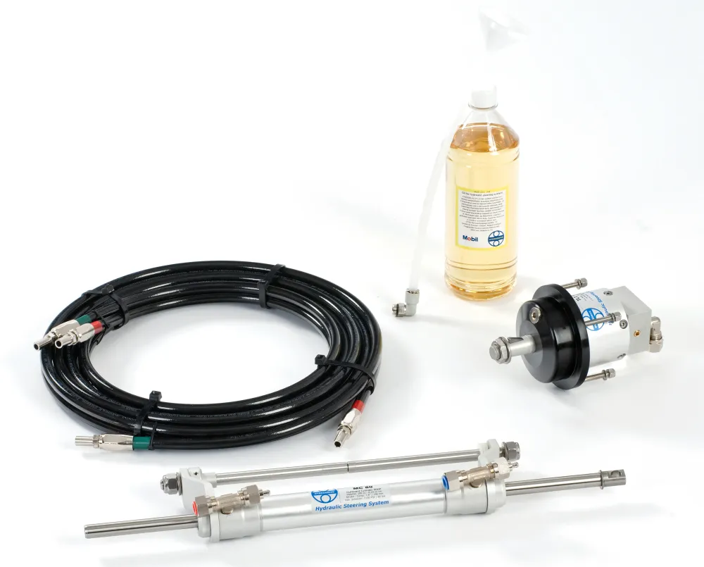 Hydraulisk styring komplett inntil 90 HK NordFlex