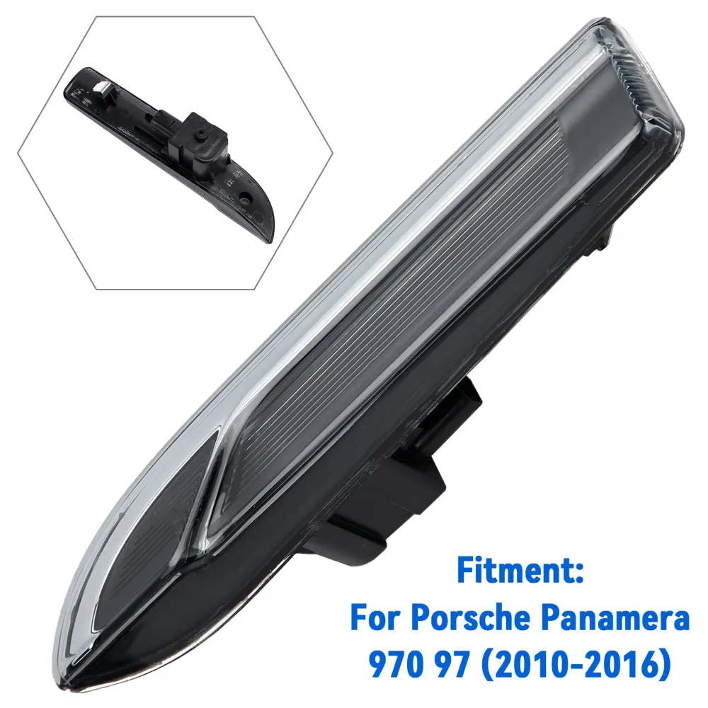 Høyre front Fender blinklys Lyslampe Porsche Panamera 970 2010-2016