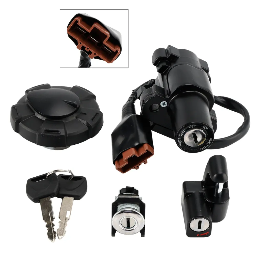 Ignition Key Switch Tank Seat Helmet Lock Set Honda CRF300L LS CRF300 21-25