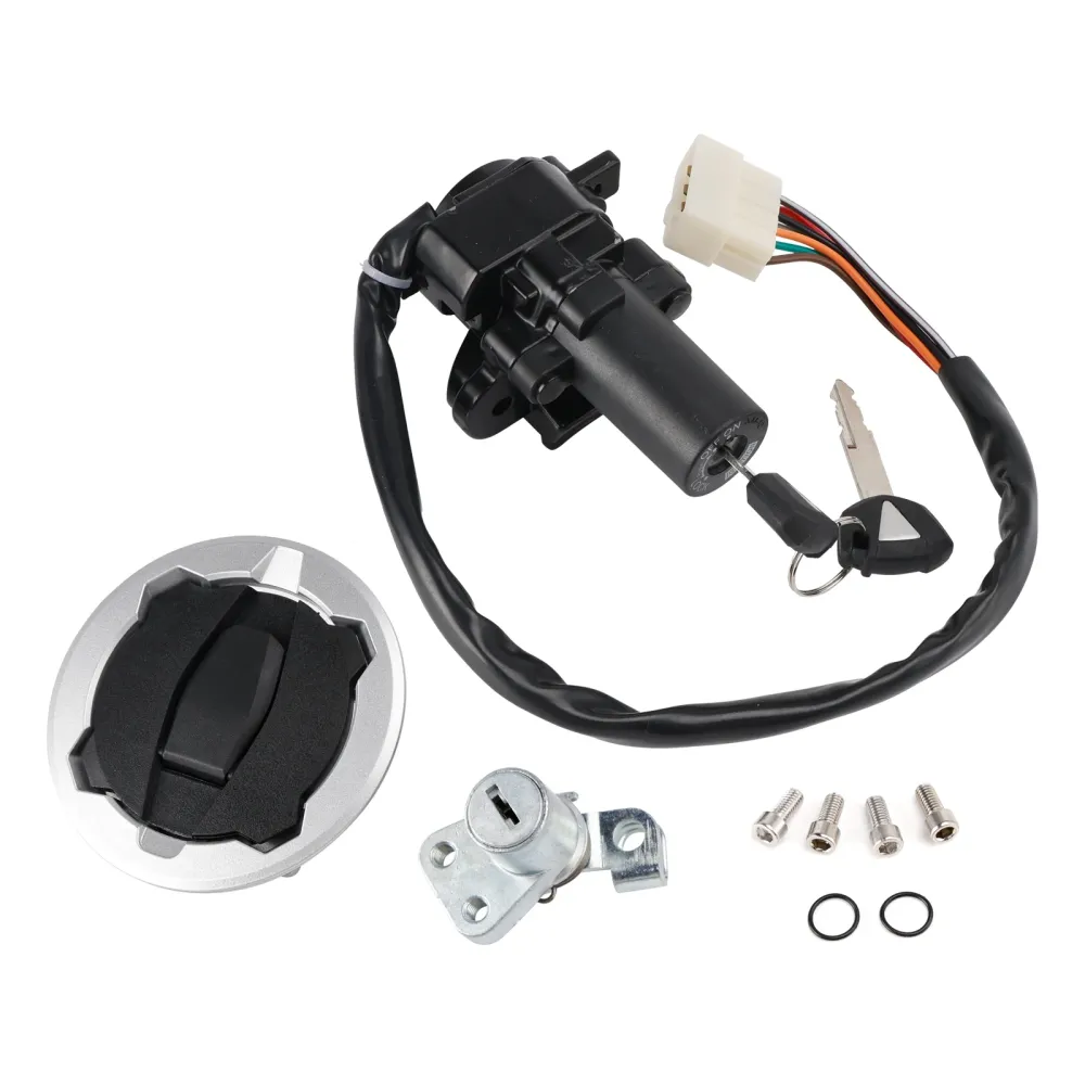Ignition Key Switch Tank Seat Lock Set Kawasaki Versys-X 300 ABS 2017-2025