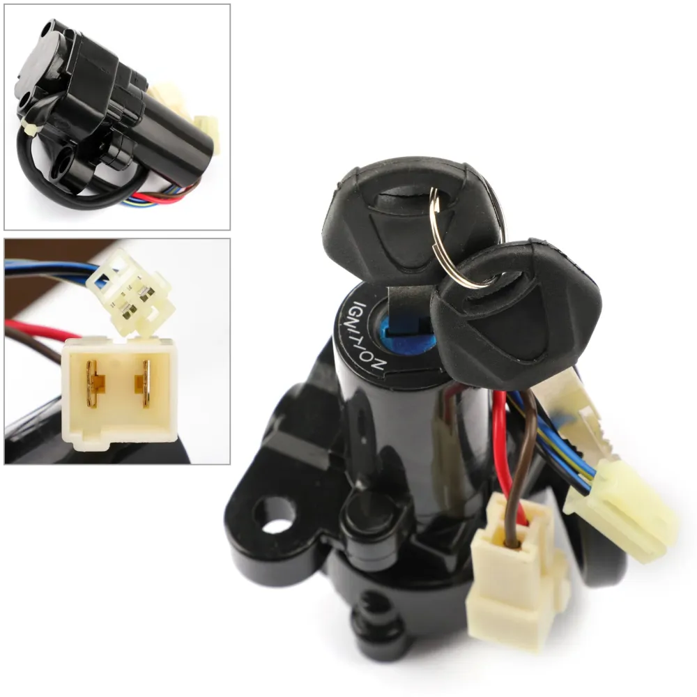 Ignition Switch Lock Keys Yamaha YZF R1 R6 MT-01 FJ09 FZ09 XT660 FZ6R Generisk