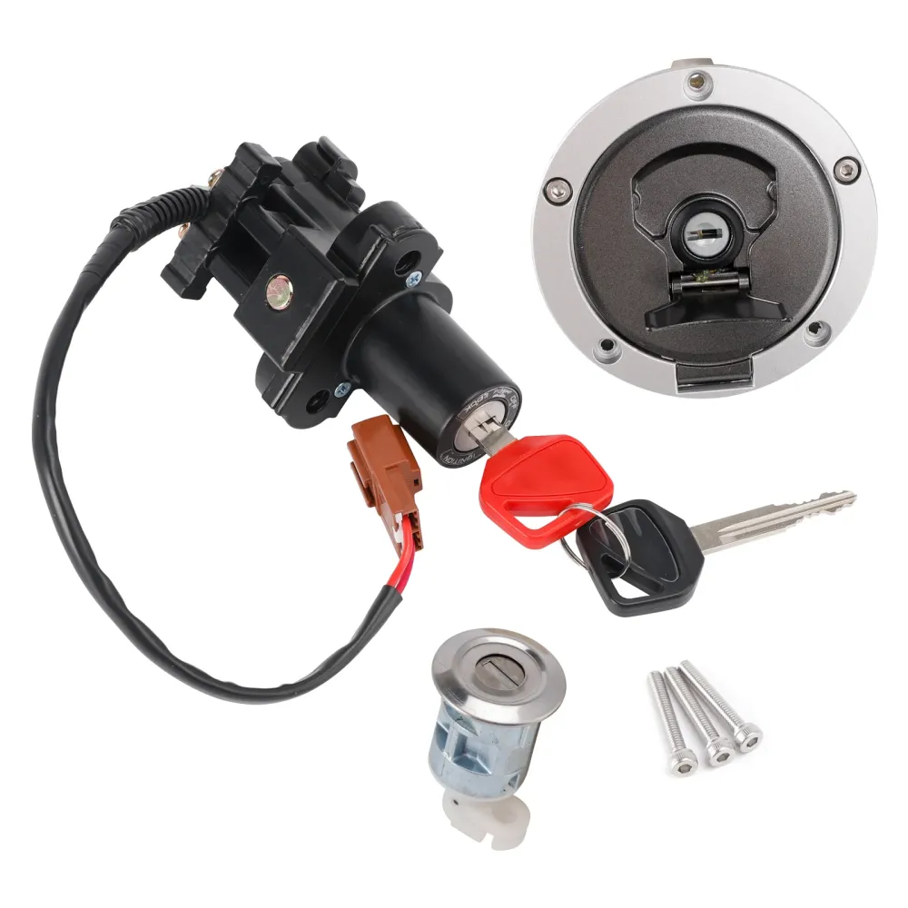 Ignition Switch Seat Lock drivstoffhette tastesett Honda CBR650RA CBR650R ABS 11-25