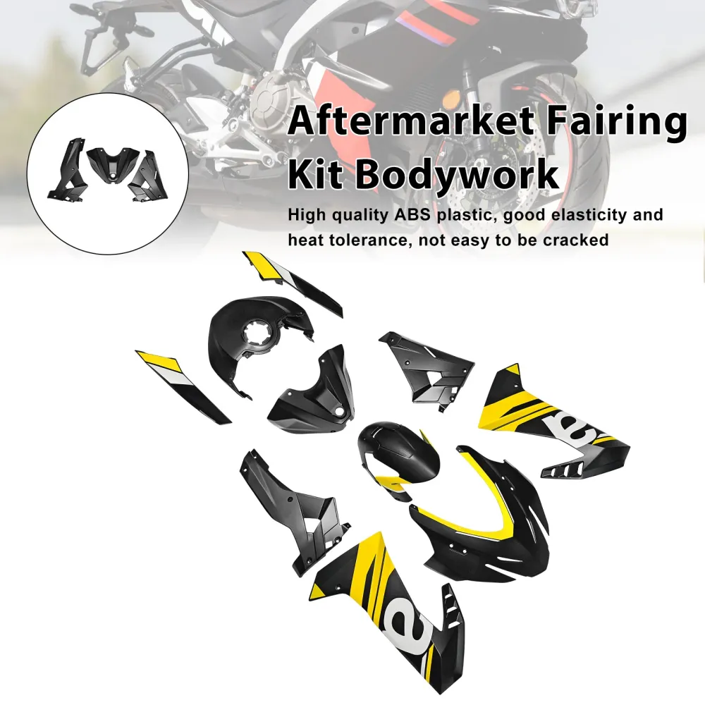 Injection ABS Plastic Bodywork Fairing Kit Aprilia RS457 2024-2025 09#