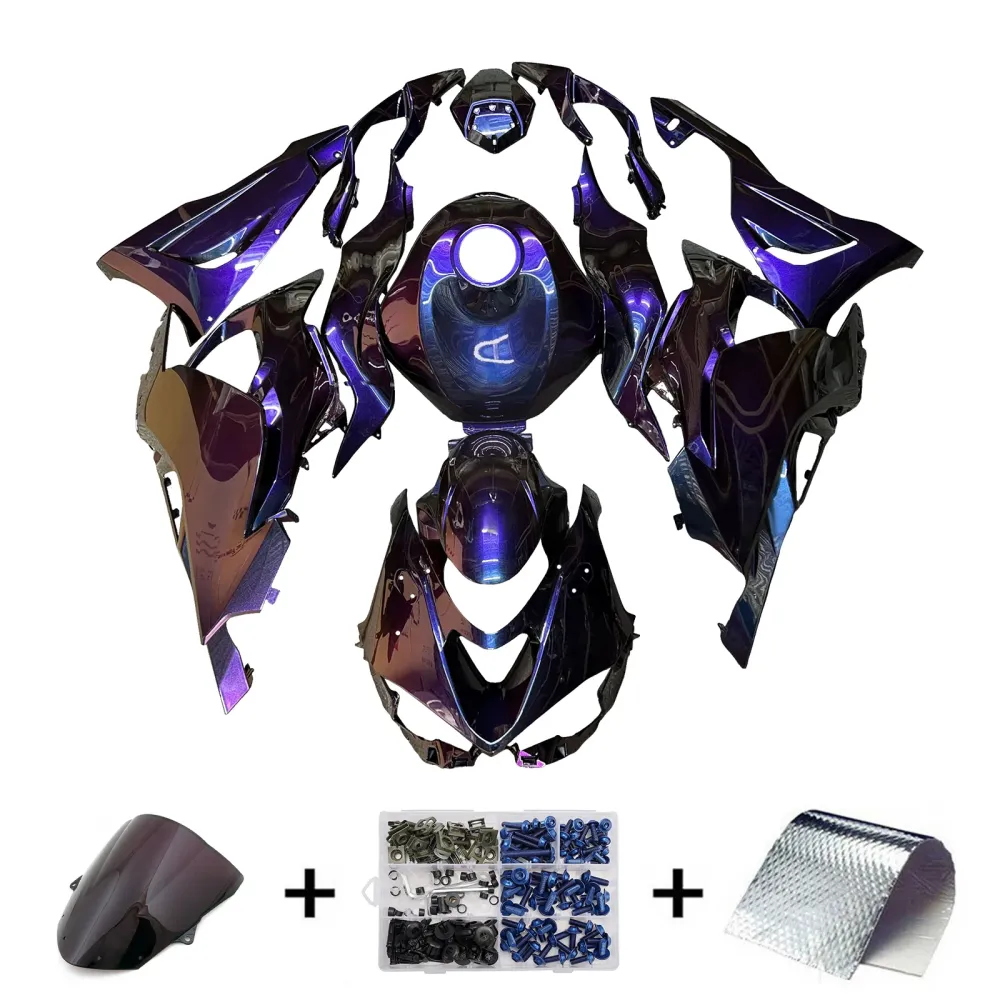 Injeksjon Fairing Kit Bodywork Plast Abs Fit Kawasaki ZX-6R 2024-2025