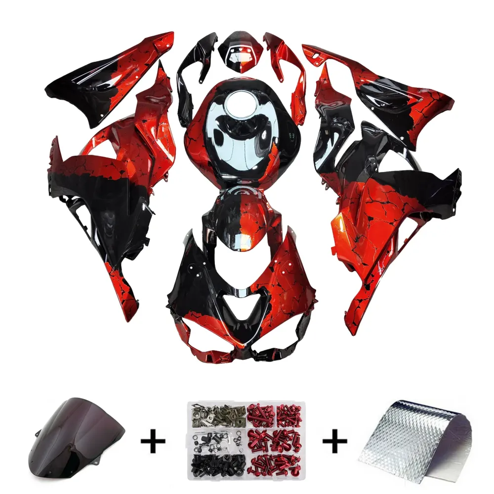 Injeksjon Fairing Kit Bodywork Plast Abs Fit Kawasaki ZX-6R 2024-2025